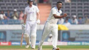 Read more about the article Ravichandran Ashwin’s Historic Feat: A Deep Dive into the First Test Against England