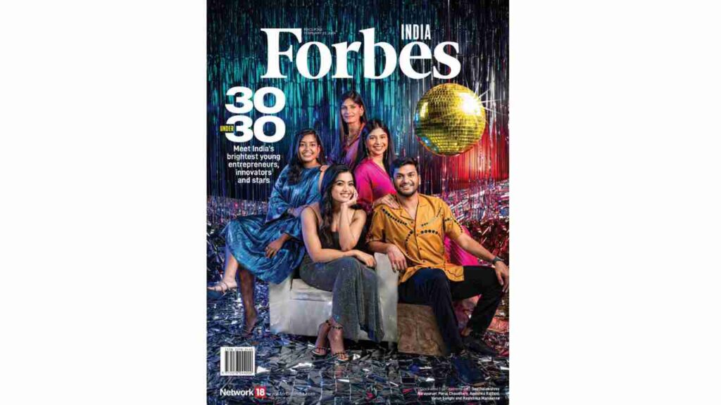 The latest Forbes India cover. © Provided by News18